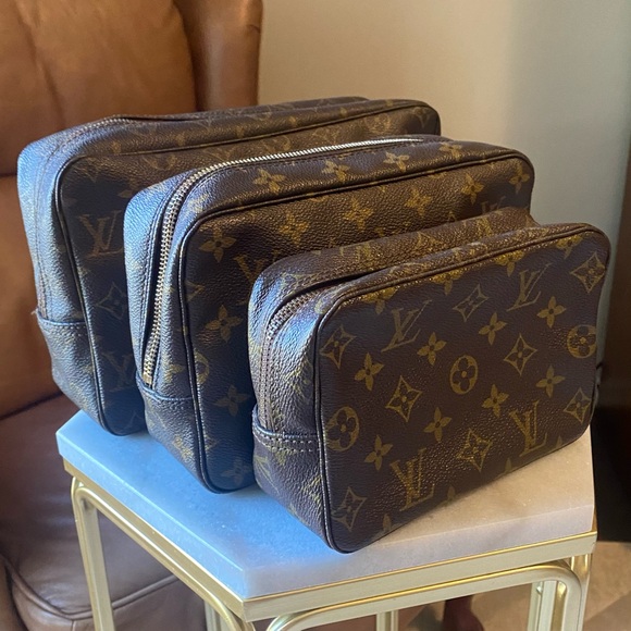 🔥Louis Vuitton Trousse de Toilette Duo Set of Two (23, 28) - Picture 2 of 16